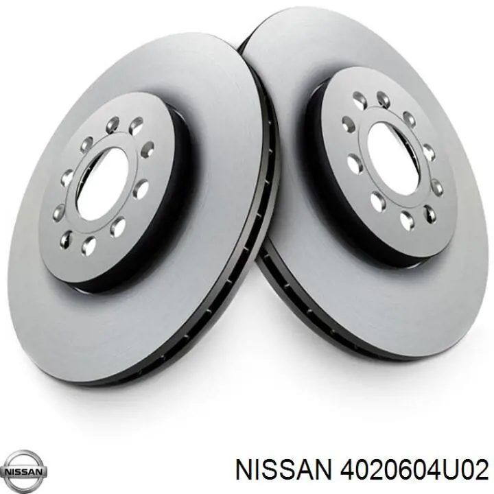 4020604U02 Nissan freno de disco delantero