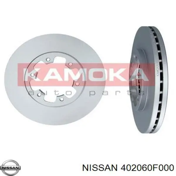 402060F000 Nissan freno de disco delantero