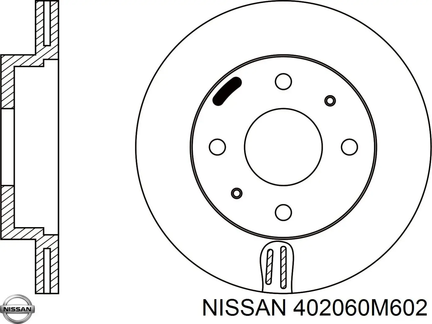 Comprar 40206F4300 Nissan/Infiniti Freno de disco delantero