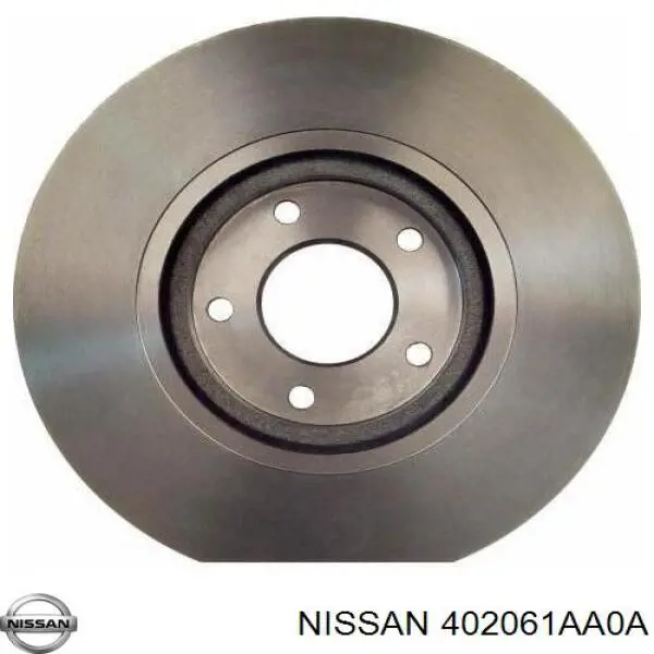 402061AA0A Nissan disco de freno delantero