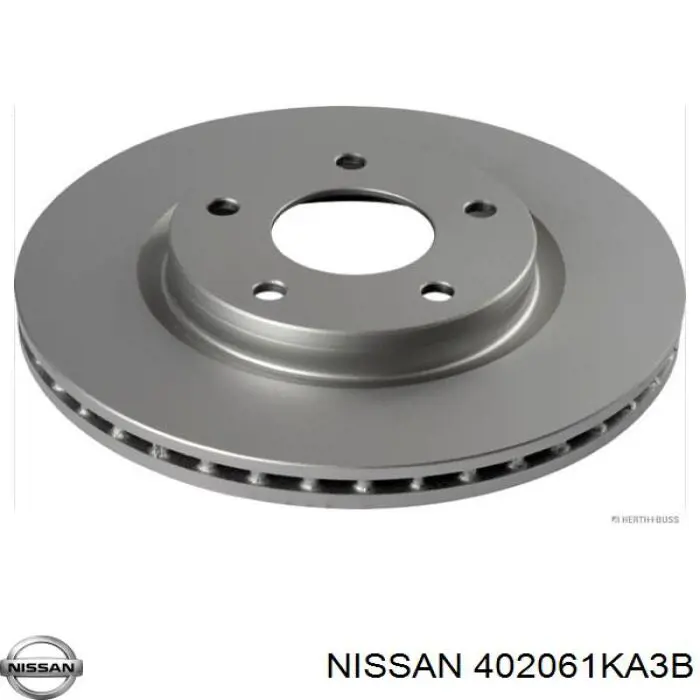 402061KA3B Nissan freno de disco delantero