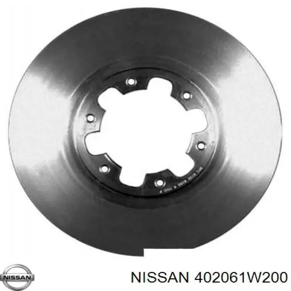 402061W200 Nissan disco de freno delantero
