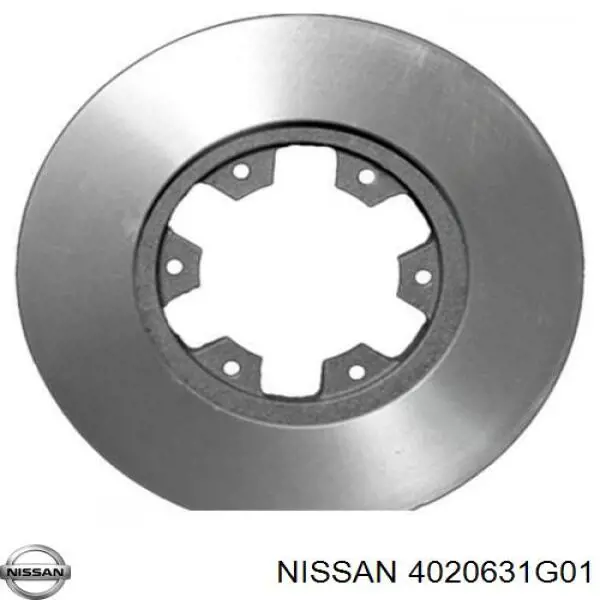 4020631G01 Nissan freno de disco delantero