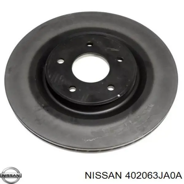 402063JA0A Nissan disco de freno delantero