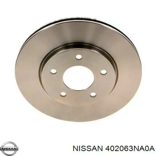 Comprar 402063NA0A Nissan/Infiniti Freno de disco delantero