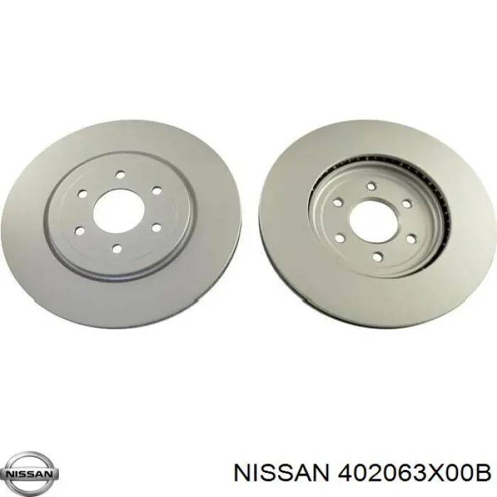402063X00B Nissan disco de freno delantero