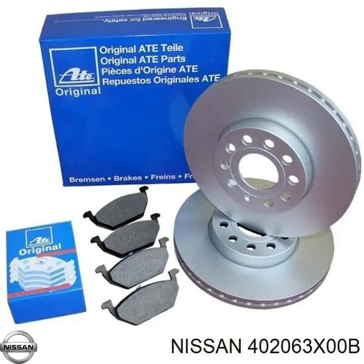 Comprar 402063X00B Nissan/Infiniti Freno de disco delantero