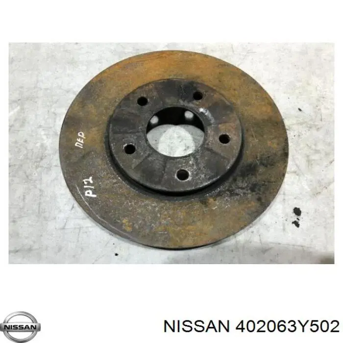 Comprar 402063Y502 Nissan/Infiniti Freno de disco delantero