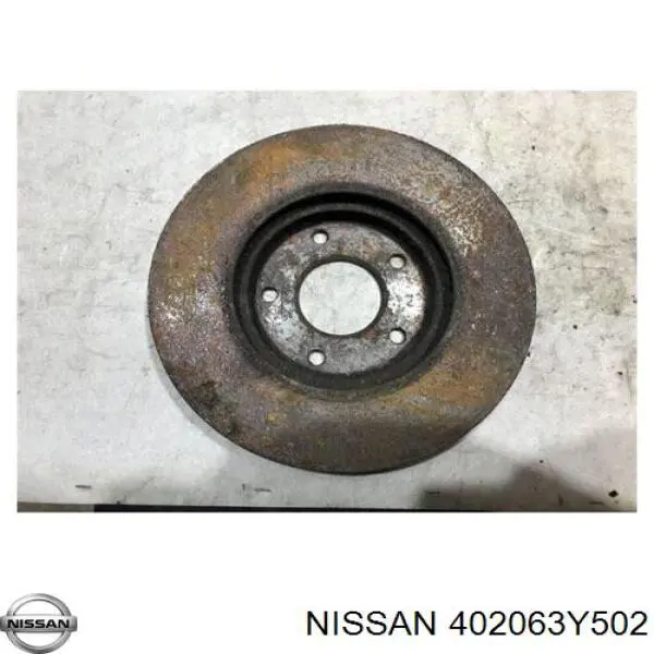402063Y502 Nissan disco de freno delantero