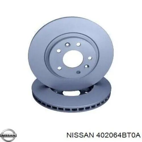 402064BT0A Nissan disco de freno delantero