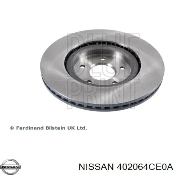Comprar 402064CE0A Nissan/Infiniti Freno de disco delantero
