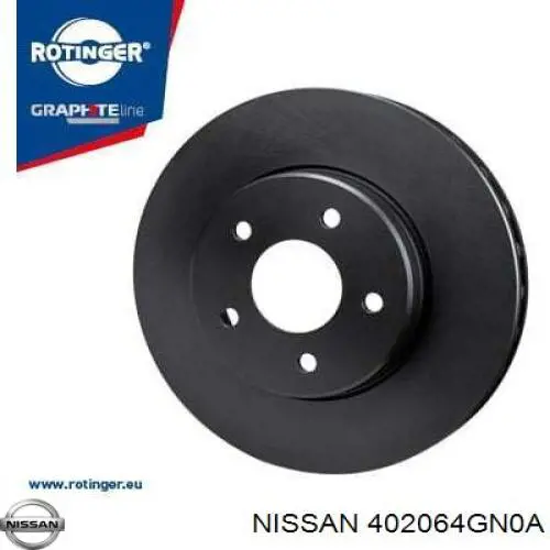 Frenos delanteros Nissan/Infiniti 402064GN0A precio, desde 112,31 EUR