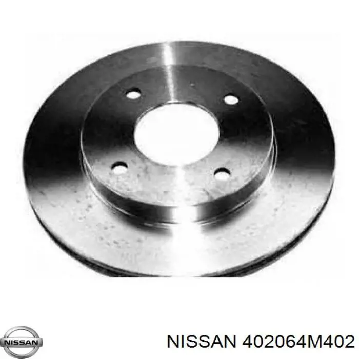402064M402 Nissan disco de freno delantero
