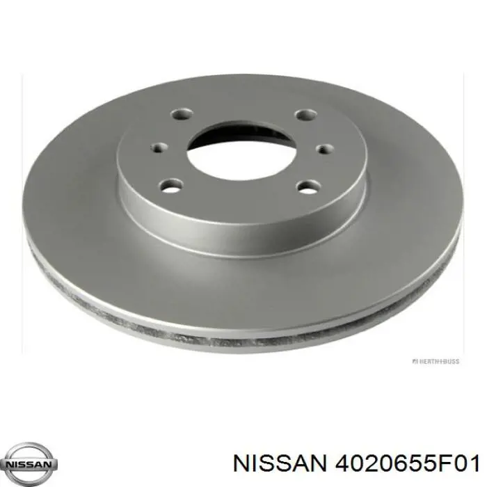 4020655F01 Nissan disco de freno delantero