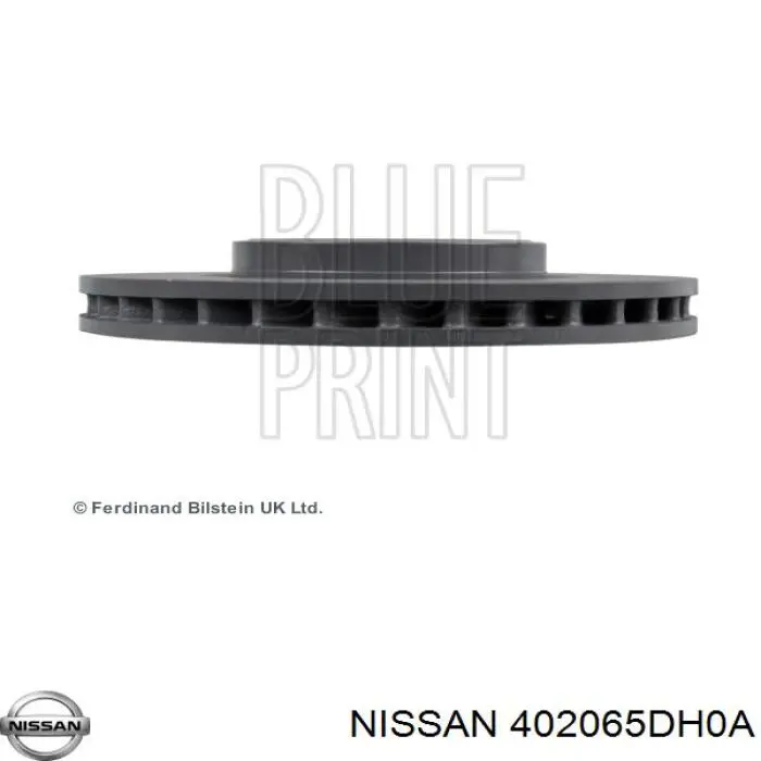 Frenos delanteros Nissan/Infiniti 402065DH0A precio, desde 74,34 EUR
