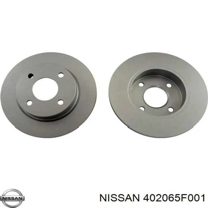 402065F001 Nissan disco de freno delantero