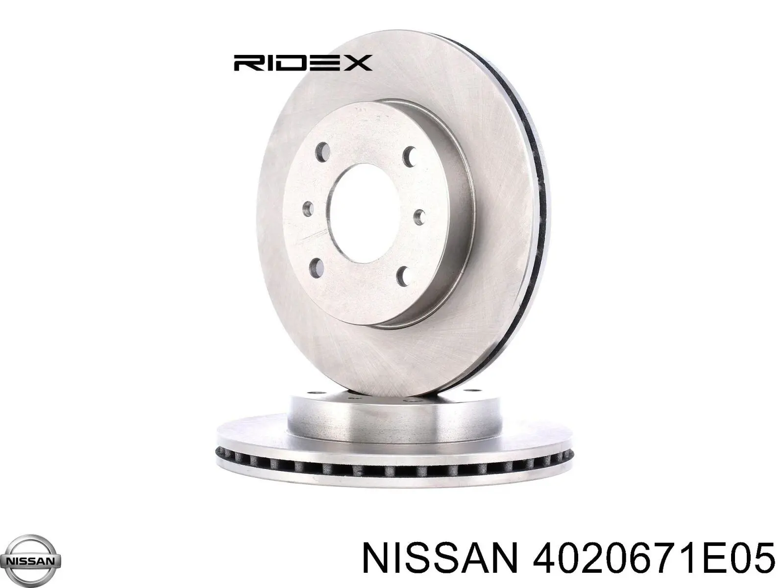 Comprar 4020671E05 Nissan/Infiniti Freno de disco delantero