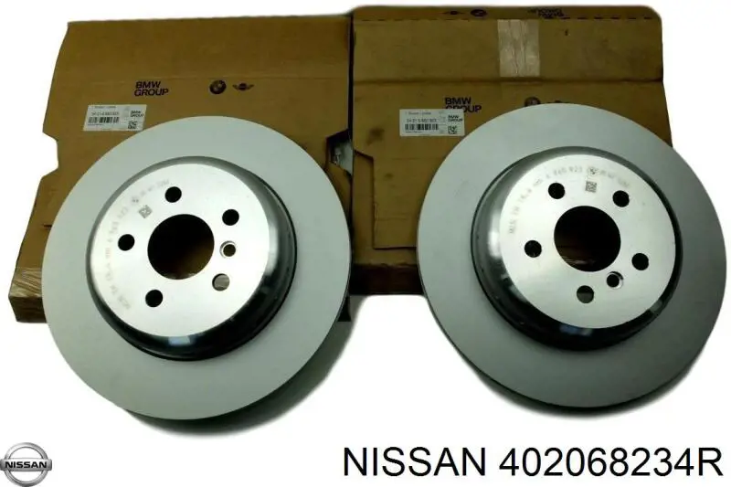 402068234R Nissan freno de disco delantero