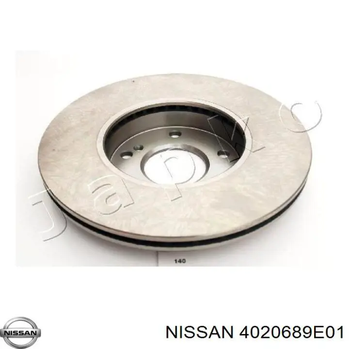 40206-89E01 Nissan disco de freno delantero