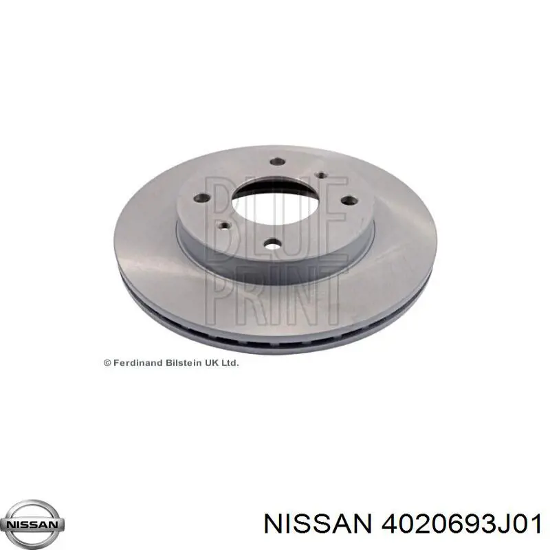 Comprar 4020693J01 Nissan/Infiniti Freno de disco delantero