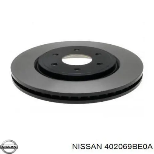 Freno de disco delantero Nissan Navara D40