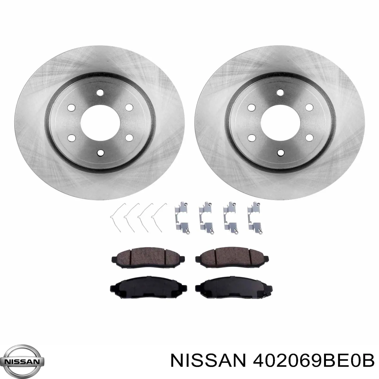 Freno de disco delantero Nissan Navara D40