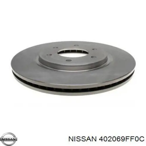 402069FF0C Nissan disco de freno delantero