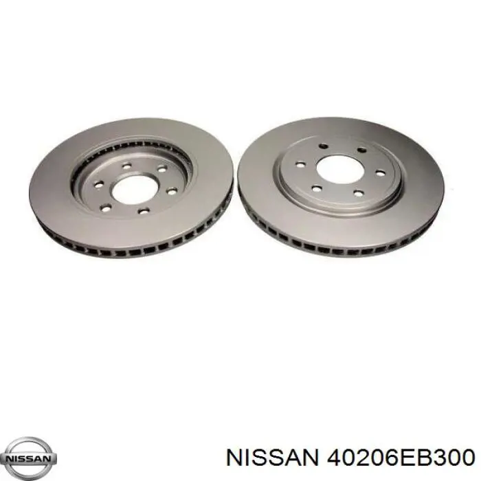 Freno de disco delantero Nissan Navara D40