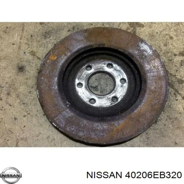 40206EB320 Nissan disco de freno delantero