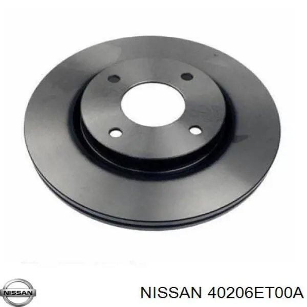 40206-ET00A Nissan disco de freno delantero