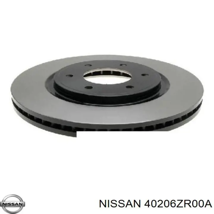 40206ZR00A Nissan freno de disco delantero