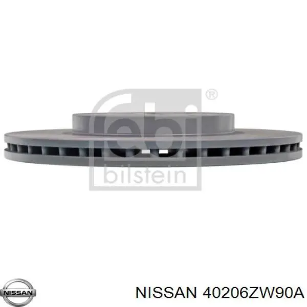 Frenos delanteros Nissan/Infiniti 40206ZW90A precio, desde 46,48 EUR