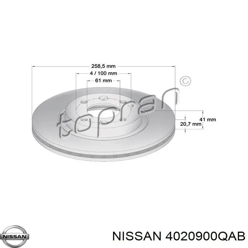 4020900QAB Nissan tornillo de pinza de freno