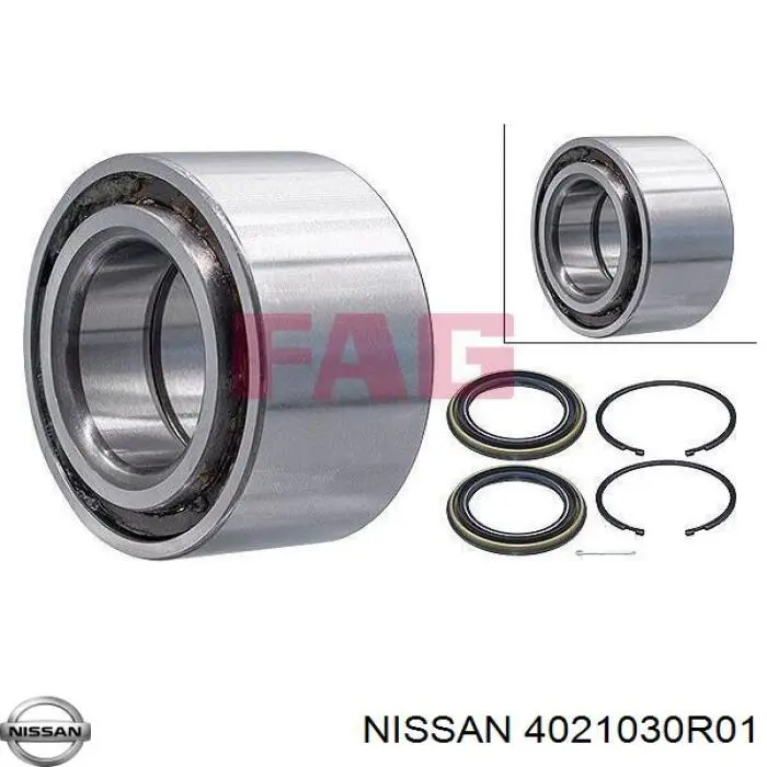 Cojinete de rueda delantero Nissan/Infiniti 4021030R01 precio, desde 27,29 EUR