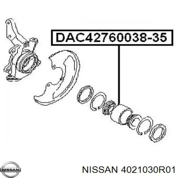 Comprar 4021030R01 Nissan/Infiniti Cojinete de rueda delantero