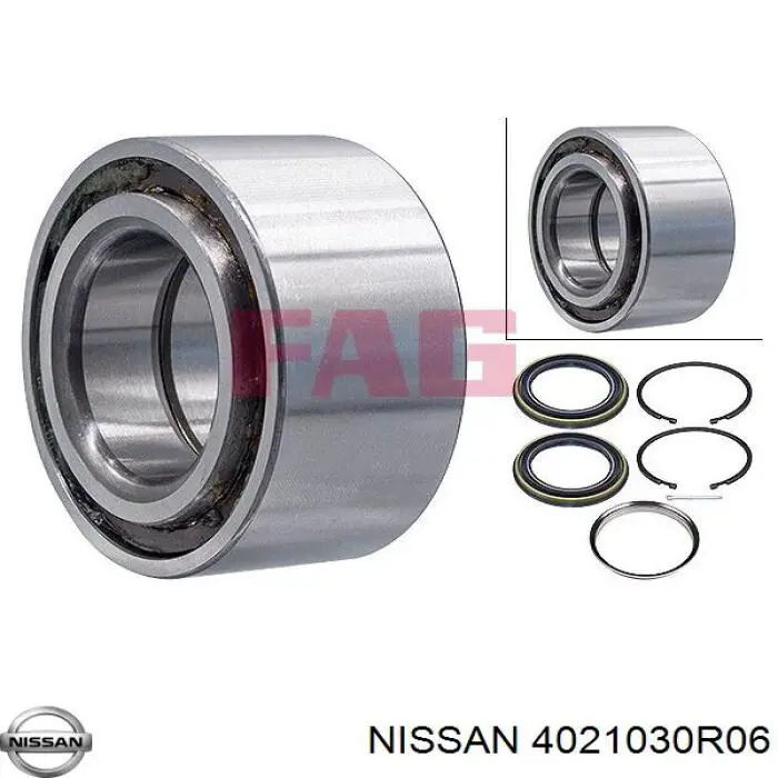 4021030R06 Nissan cojinete de rueda delantero