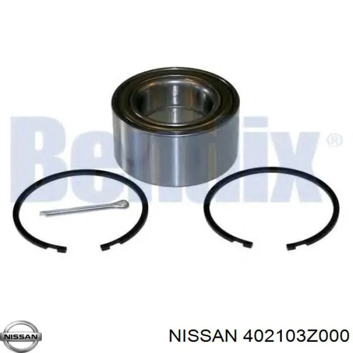 402103Z000 Nissan cojinete de rueda delantero