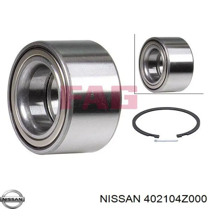 402104Z000 Nissan cojinete de rueda delantero