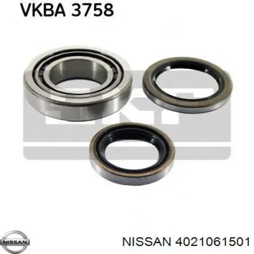 43215T3200 Nissan cojinete de rueda trasero