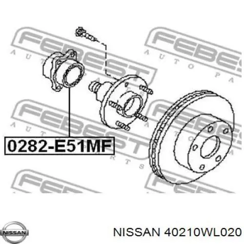 40210WL020 Nissan