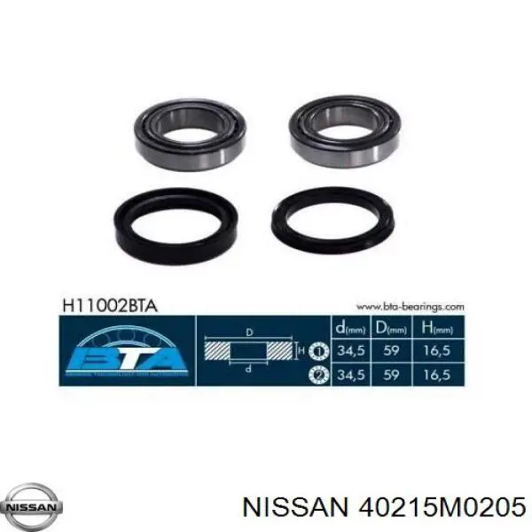 Comprar L6814910 Koyo Cojinete de rueda delantero