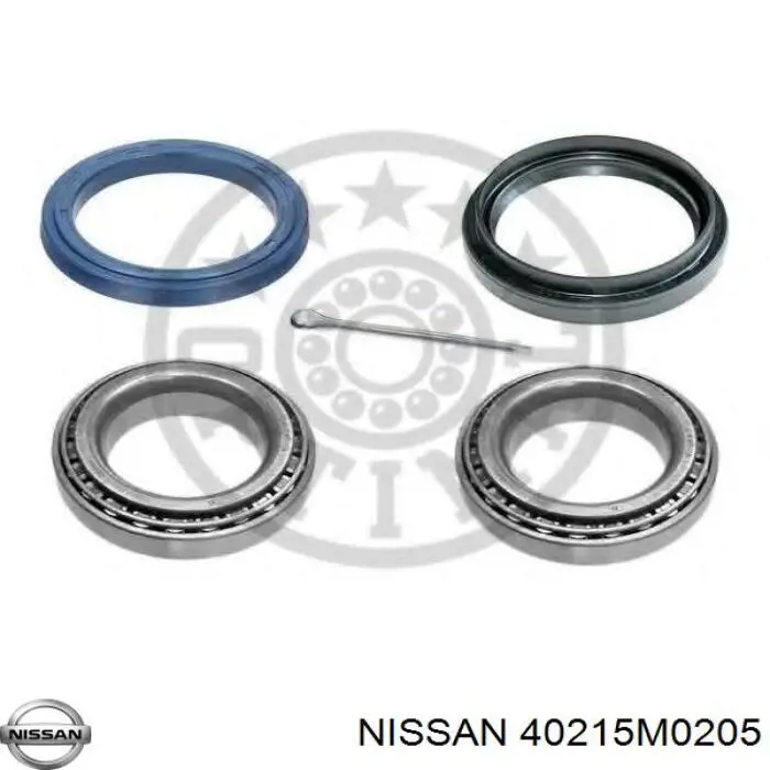 Cojinete de rueda delantero L6814910 Koyo