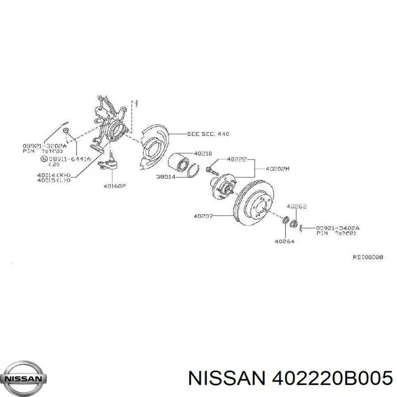 402220B005 Nissan