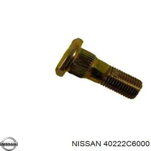 Espárrago de rueda delantero Nissan/Infiniti 40222C6000 precio, desde 3,58 EUR