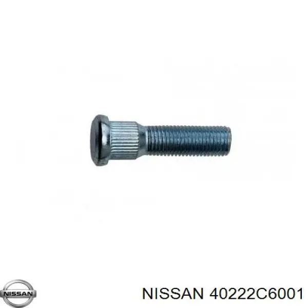 Perno de cubo 40222C6001 Nissan/Infiniti