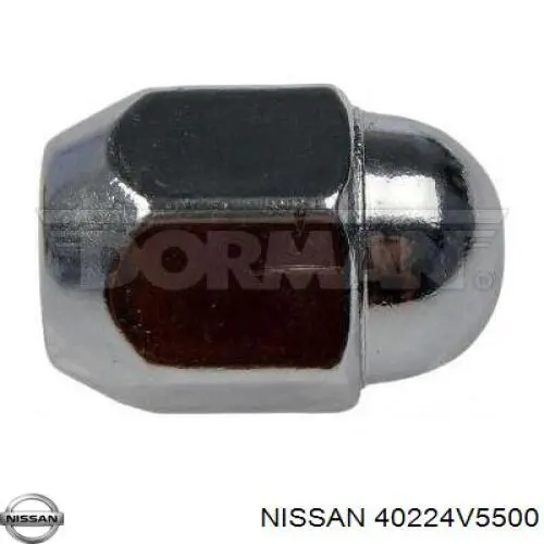 Tornillos para llantas Renault (RVI) 40224JY00A
