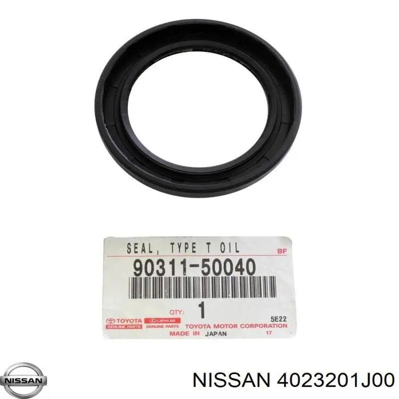 Retén interior del cubo de rueda delantero Nissan/Infiniti 4023201J00 precio, desde 6,84 EUR