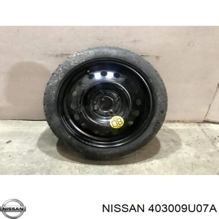Llantas de acero (Estampado) 403009U07A Nissan/Infiniti