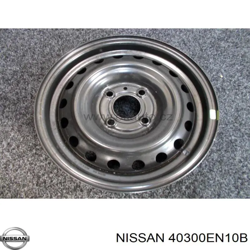 40300EN10B Nissan llantas de acero (estampado)