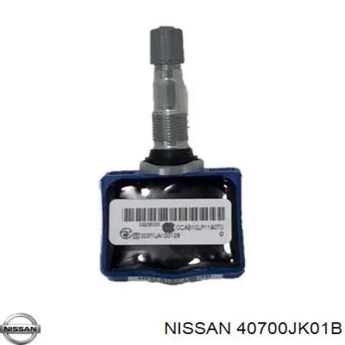 40700JK01B Nissan sensor de presion de neumaticos